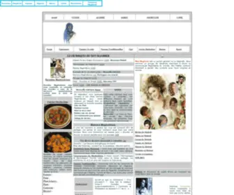 Khaoula.com(Le Monde du Maghreb Tunisie Algerie Maroc Mauritanie Libye Cuisine Maghrebine et nord africaine) Screenshot