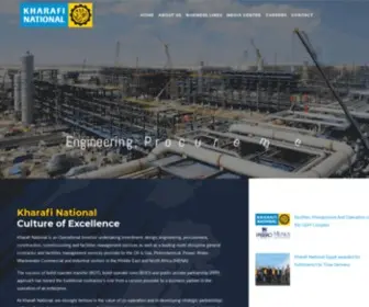 Kharafinational.com(Kharafi National شركة الخرافي ناشيونال) Screenshot