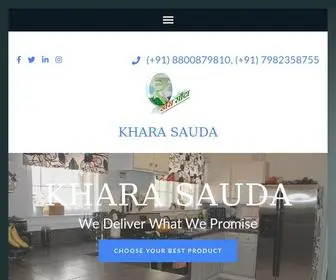 Kharasauda.in(Leading Wholesale Supplier) Screenshot