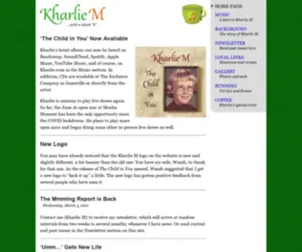 Kharlie.com(Kharlie M) Screenshot