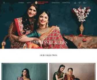 Khatrijamnadas.com(Bandhani Shop in Mumbai) Screenshot