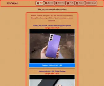 Khavideo.xyz(Khavideo) Screenshot