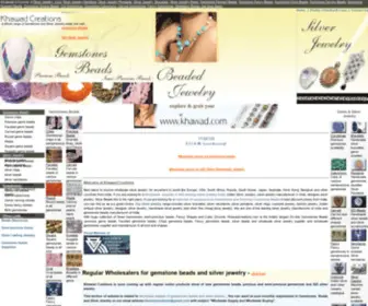 Khawadcreations.com(Silver jewelry india) Screenshot