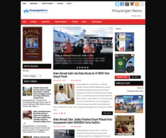 Khayangannews.net(Khayangan News) Screenshot