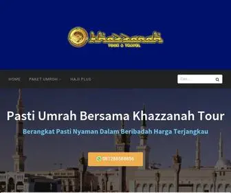 Khazzanah.net(Khazzanah Tours) Screenshot