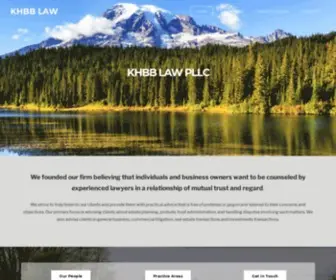 KHBblaw.com(We believe) Screenshot