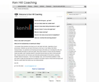 Khcoaching.com(Bringing the techniques and habits of the best riders in the world to every rider in the world) Screenshot