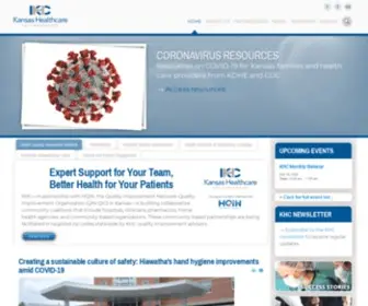 Khconline.org(Kansas Healthcare Collaborative) Screenshot