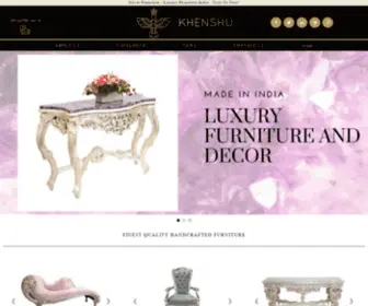 Khenshu.com(Silver Furniture) Screenshot