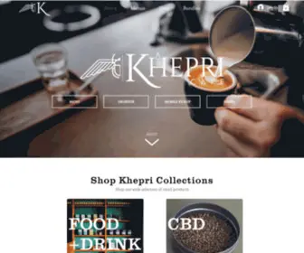 Khepricafe.com(Khepri Cafe) Screenshot