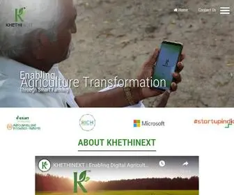 Khethinext.com(KHETHINEXT) Screenshot