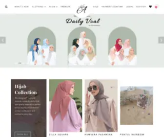 Khevamauza.com(Toko Online Hijab dan Baju Muslim Wanita) Screenshot