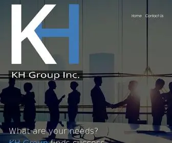 KHgroup-INC.com(KH Group Inc) Screenshot