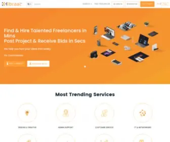 Khibraat.com(Hire Freelancers & Find Freelance Jobs Online) Screenshot