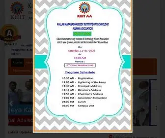 Khitguntur.ac.in(KHIT) Screenshot