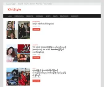 Khitstyle.com(News & media website) Screenshot