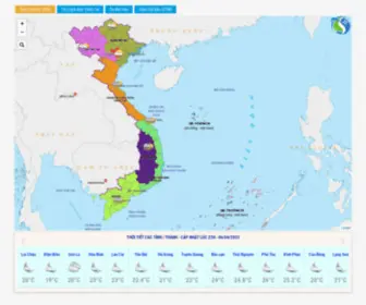 KhituongVietnam.gov.vn(Web site kttv.gov.vn) Screenshot