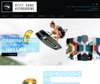 KHkkiteboarding.com(Kitty Hawk Kiteboarding) Screenshot