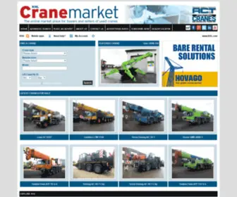 KHLcranemarket.com(KHL Crane Market) Screenshot