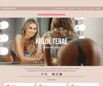 Khloevip.com(Khloë) Screenshot