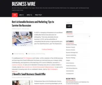 Khmedia.in(Business Wire website) Screenshot