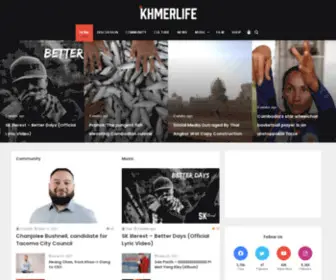 Khmerlife.com(A Cambodian Community For Today's Generation) Screenshot