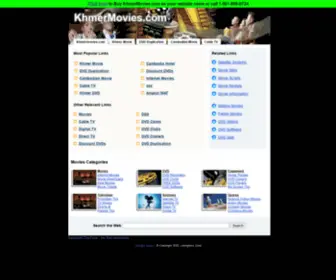 Khmermovies.com(The Leading Movies Site on the Net) Screenshot