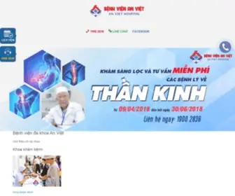 Khoathankinh.com(Bệnh viện An Việt) Screenshot