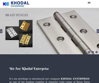 Khodalenterprise.com(Khodal Enterprise) Screenshot