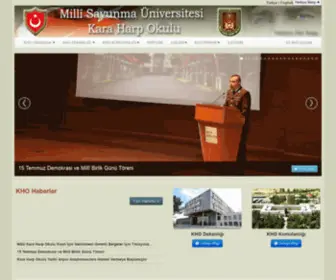 Kho.edu.tr(Kara Harp Okulu) Screenshot