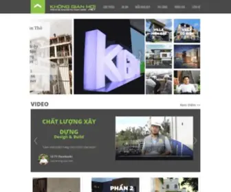 Khonggianmoi.net(Mẫu nhà đẹp) Screenshot