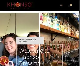 Khonsobrewing.com(Eclectic Beers) Screenshot