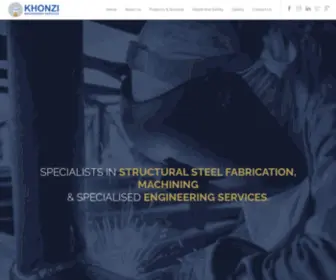 Khonziengineering.co.za(Khonzi Engineering) Screenshot