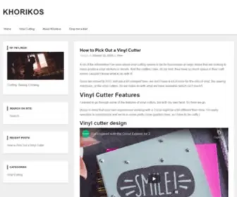 Khorikos.com(KHORIKOS) Screenshot