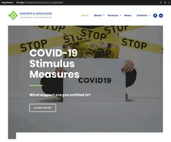 Khourys.com.au(Your success is our mission) Screenshot