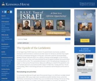 Khouse.org(Koinonia House) Screenshot