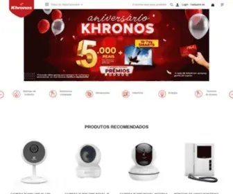 Khronosdistribuidora.com.br(Loja Khronos) Screenshot