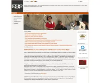 KHRP.org(Kurdish Human Rights Project) Screenshot