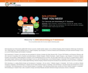 Khsadvertisingnit.com(Website Designers in Hyderabad) Screenshot