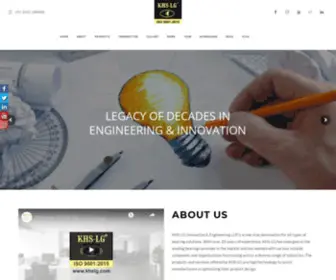 KHSLG.com(Top Bearing Manufacturer in India) Screenshot