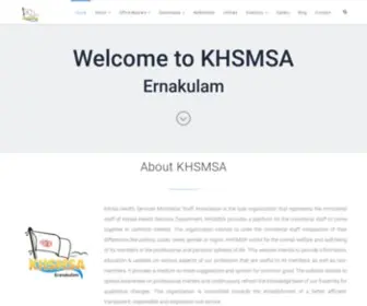 KHSmsaernakulam.org(KHSMSA ERNAKULAM) Screenshot