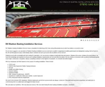 KHstadiumseating.co.uk(KH Stadium Seating Installation Services) Screenshot