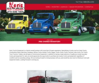 KHtrucks.com(Ken's Trucks and Equipment 5907 N) Screenshot