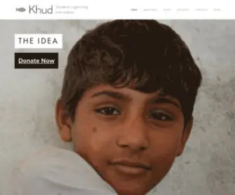 Khud.org(The Khud Initiative) Screenshot