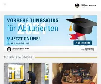 Khuddam.de(Keine Reform der Nationen ohne Reform der Jugend) Screenshot