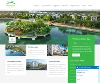 Khudothixanh.com(Khu đô thị xanh Vinhomes) Screenshot