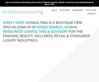 Khurtconsulting.com(Kristy Hurt Consulting) Screenshot