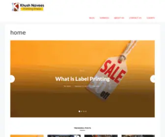 Khushnavees.com(Home) Screenshot