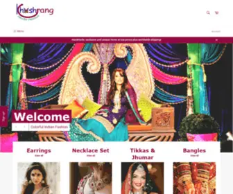 Khushrang.com(KhushRang Colorful Indian Fashion & Beauty) Screenshot