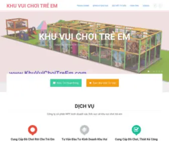 Khuvuichoitreem.com(Khu vui chơi trẻ em) Screenshot